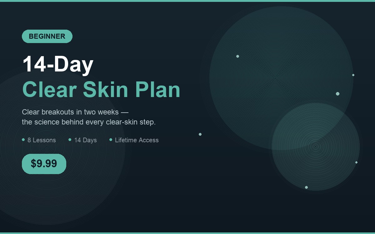 14-Day Clear Skin Plan